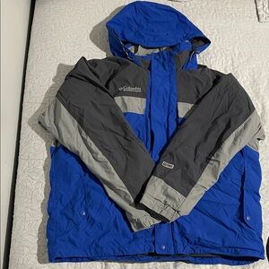 Columbia Men's Performance Jacket in Blue and Gray